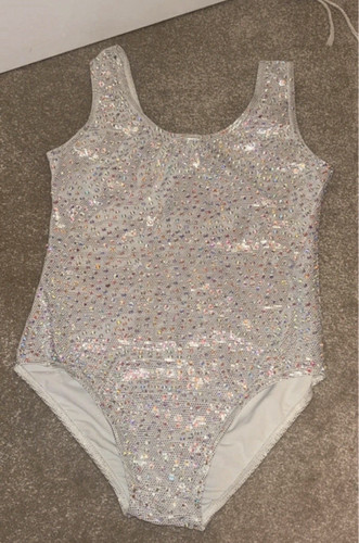 Silver holographic sequin - holographic,