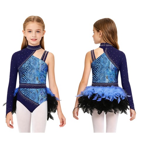 Girls feather trim - girls,