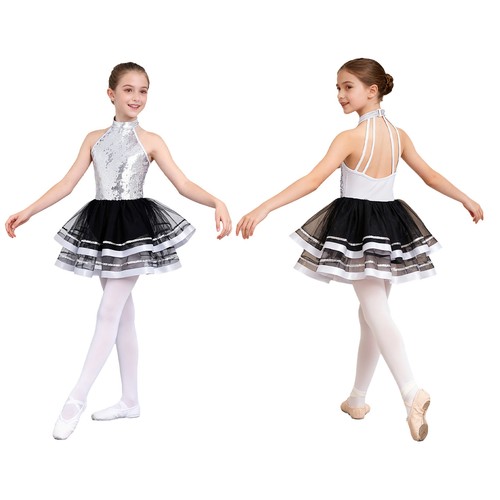 Girls sparkly sequin ballet - sparkly,