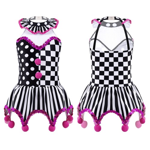 Girls clown sleeveless - uk,