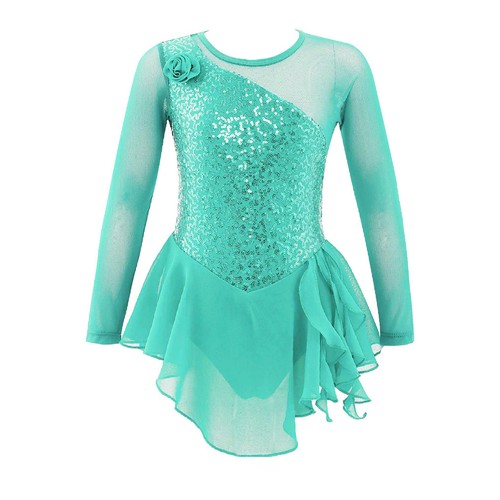 Girls sequins long sleeve - uk,
