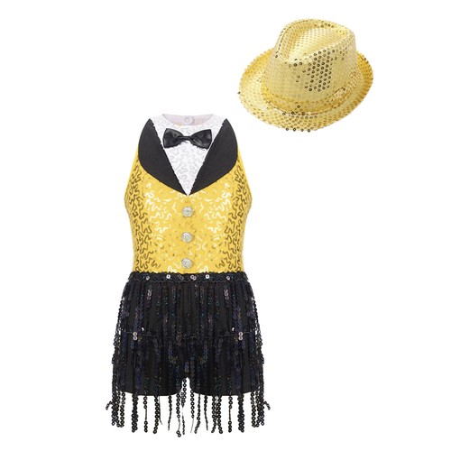Girls sequin tuxedo - sequin,