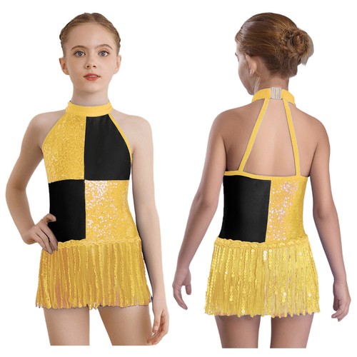 Girls sequins sleeveless short - girls,