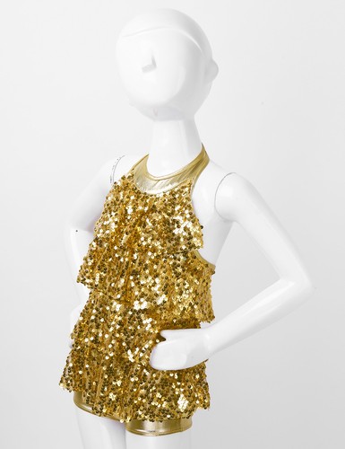 Girls sparkly sequins dance - girls,