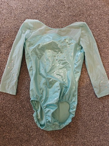 Turquoise girls leotard - turquoise,