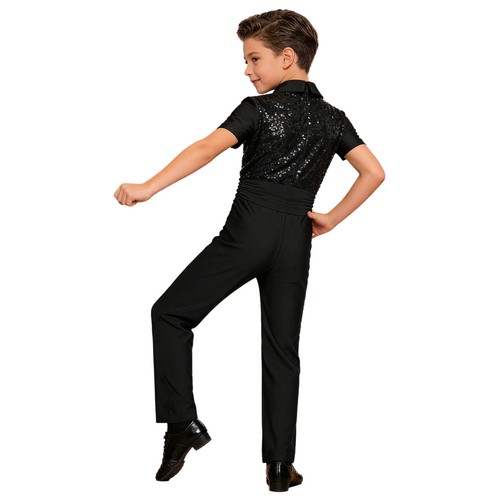 Kids boys sequin gymnastics - boys,