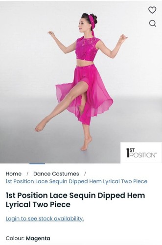 1st position size - position, lace