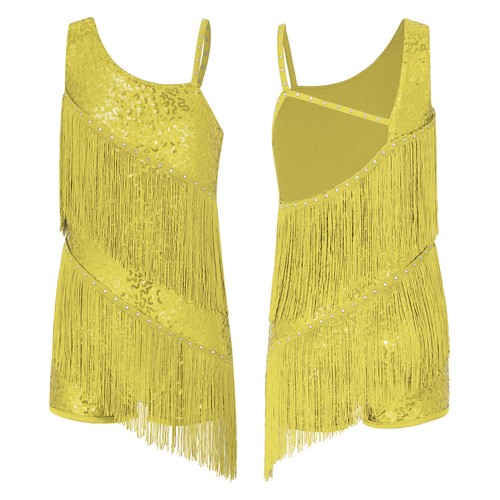 Girls shiny sequins fringe - girls,